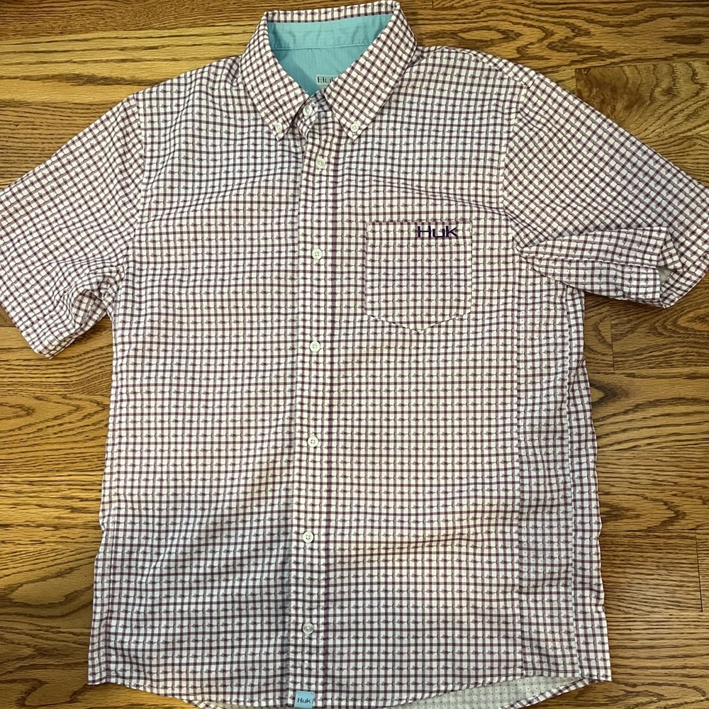 Mens Huk fishing shirt
